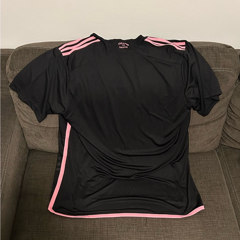 Adidas Authentic Inter Miami 2024 Blank Black Soccer MLS Jersey Men’s Sz: XXL - Picture 5 of 5
